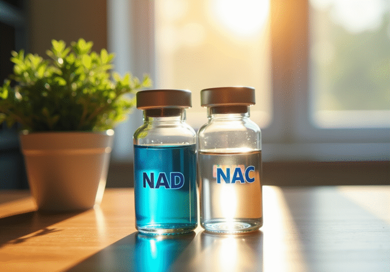 NAD vs NAC: Comparing Health Benefits and Mechanisms of Action